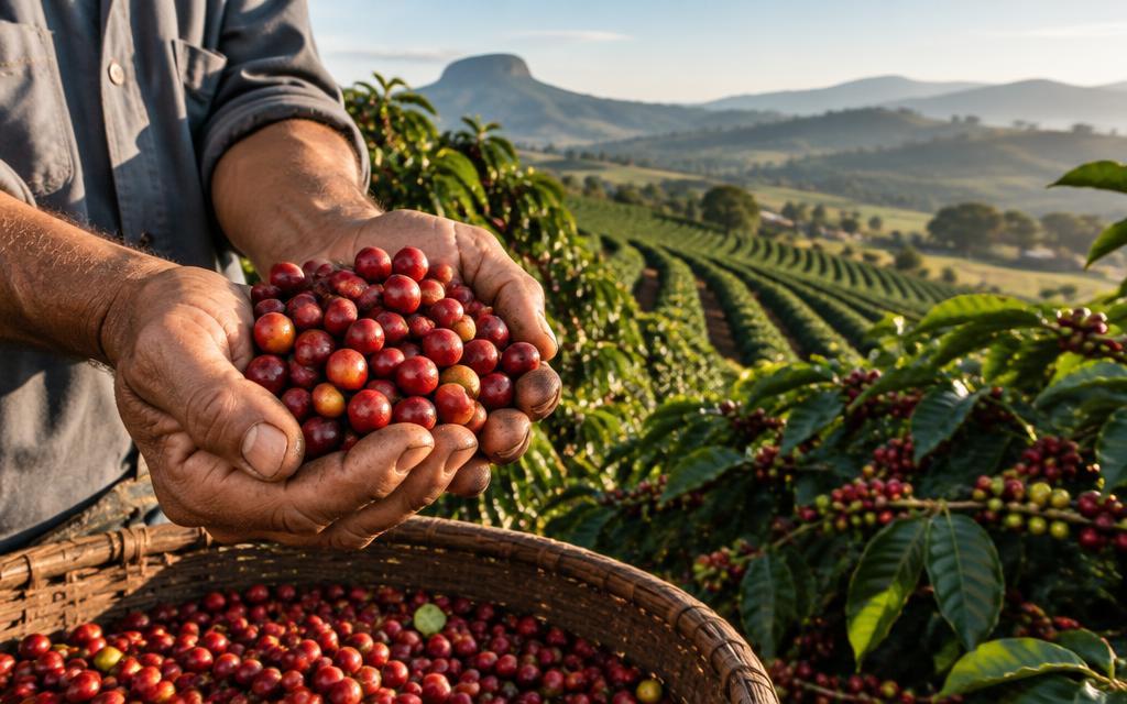Safra de café supera expectativas e anima produtores da região